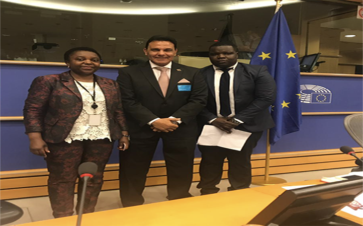 WFDP Representative to European Union  attend the summit of the partnership with Africa