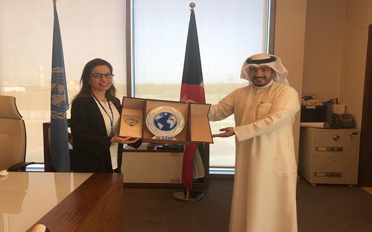 WFDP-Kuwait honors UN-HABITAT and start prepare the Strategic Partnership
