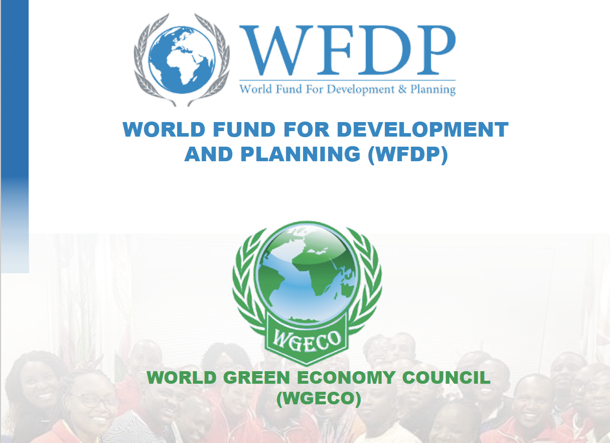 WFDP declares World Green Economy Council (WGECO) as Intergovernmental Body